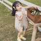 Girl's Sleeveless Princess Skirt Summer Little Girl Children's Dress Korean Style Pengpeng Yarn Baby Summer Dress Children's Dress