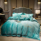 4pcs Luxury Fleece Bedding Set Queen King Size Duvet Cover Set Winter Warm Bed Linen Quilt Cover