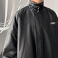 Double-sided Pu Lint Padded Jacket Men's Padded Jacket Plus Velvet Thick Lamb Wool Jacket Autumn and Winter Style Padded Jacket