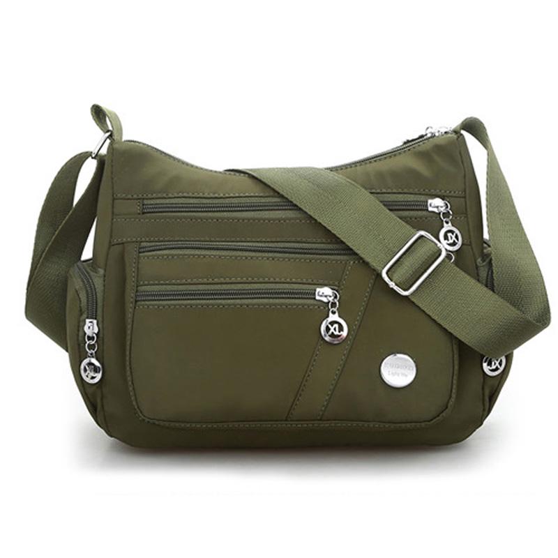 Women Casual Oxford Waterproof Handbag Single Shoulder Pocket Crossbody Bag