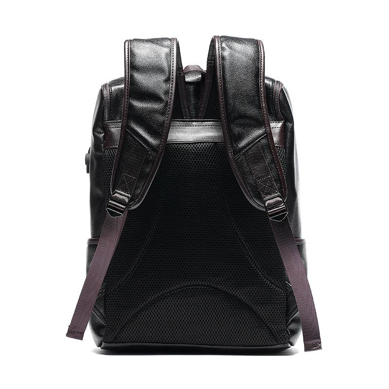 USB Backpack Men Black Large Capacity Waterproof Outdoor Sports Travel Luggage Business Computer Bag