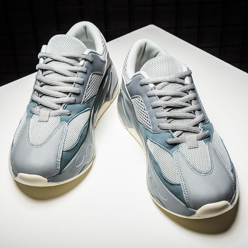 Thick Bottom 700 Sports Shoes Male Kanye Summer Shoes Men Korean Version of The Trend of Wild Students Casual Running Shoes