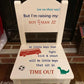 3 Set Boy's Time Out Chair Sticker Child Early Education Sticker Removable Chair Decoration Sticker for Home Decoration Christmas DIY Gift for Boy