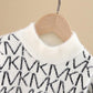 Children's Sweaters Mink Wool Thickening In The Autumn Winter Child Boy's Head Warm Sweater Render Unlined Upper Garment