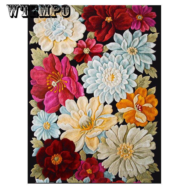Creative Europe style Hallway Carpet Printing Corridor Rugs Anti-Slip  bedroom Carpet Kitchen