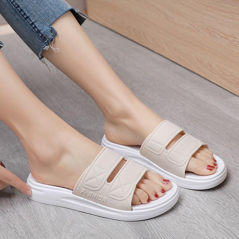 Thick-soled Slippers Women's Summer Outer Wear Fashion All-match Home Slip-resistant Sandals Slippers