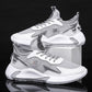 Mens Shoes Casual Summer Mesh Breathable Sneakers Shoes White Comfortable Lace-Up Trainers Zapatillas Hombre Deportiva