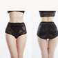 Women's Spring Summer Large Size Causal Briefs High Waist Solid Color Seamless Lace Hip Lift Panties