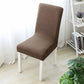 Solid Color Spandex Chair Covers Stretch Dining Room Seat Cover Elastic Chair Protective Case for Restaurant Wedding Banquet