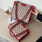 Bags Women Go Shopping Large-capacity Shoulder Bags Large Bags Casual Fashion Fashion All-match Chain Square Bag