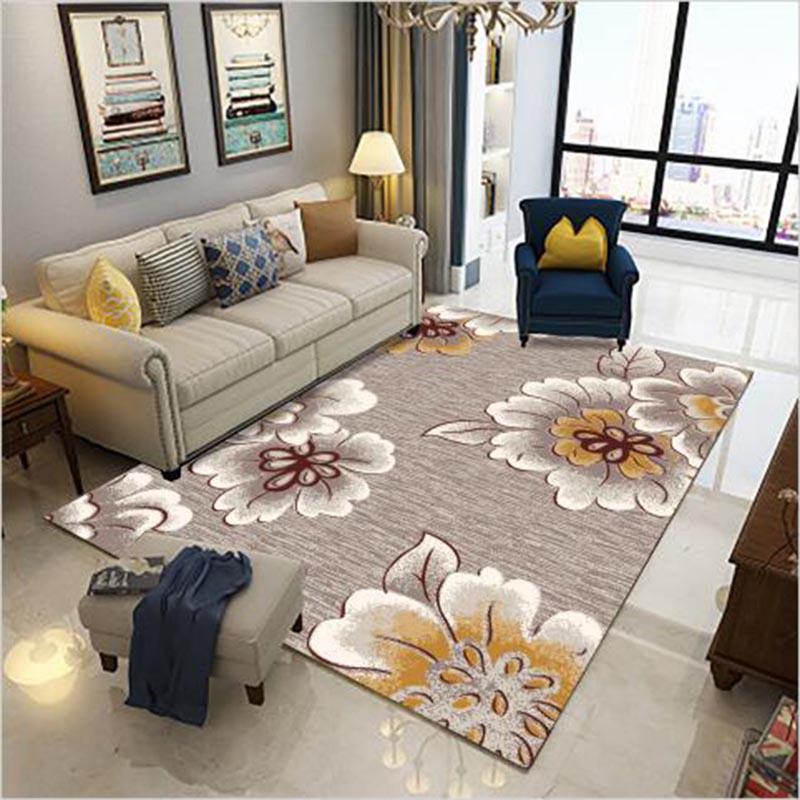 Large Area Carpets for Living Room Soft Rug Rustic Style Bedroom Study Rectangular Big Size Carpet