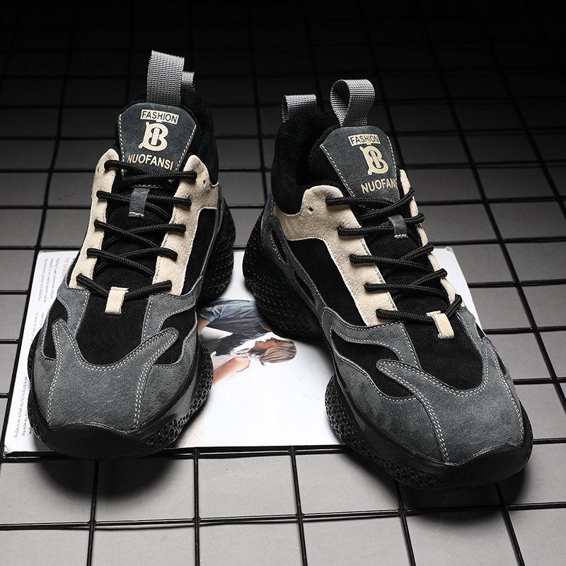 Men Casual Jogging Shoes Spring Breathable Sport Daddy Shoes Zapatos Hombre Sapato Masculino Sneaker