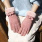 Christmas gift Woman Trend fashion gloves Plush Cotton gloves Birthday present Winter Warm gloves