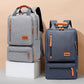 Men'S Casual Backpack Fashion Oxford Cloth Business ComPUter Bag Outdoor Large-Capacity Travel Bag