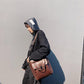 Business Briefcase Men Casual Leather Large Capacity Pocket Anti-theft Handbag Computer IPAD Bag