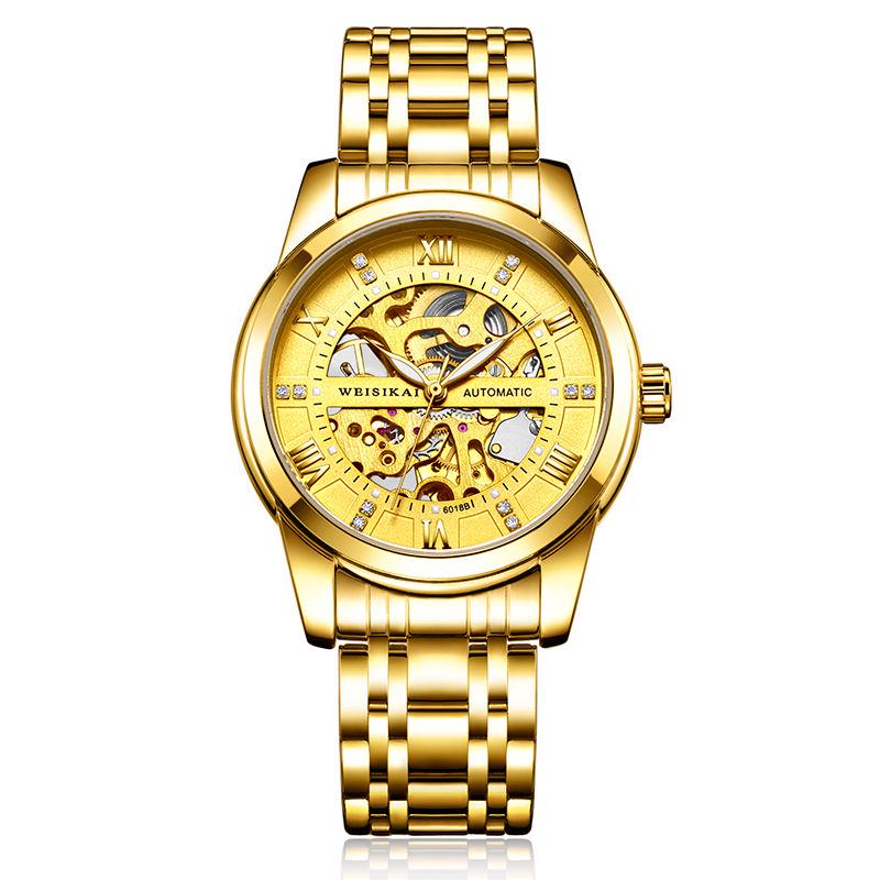 Luxury Automatic Mechanical Men Watch Business Watch Men Tourbillon Waterproof Man Wristwatch