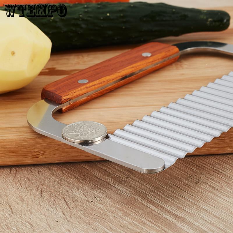 Kitchen Wave Knife Potato Knife Cutting Strip Wave Cutting French Fries Corrugated Knife