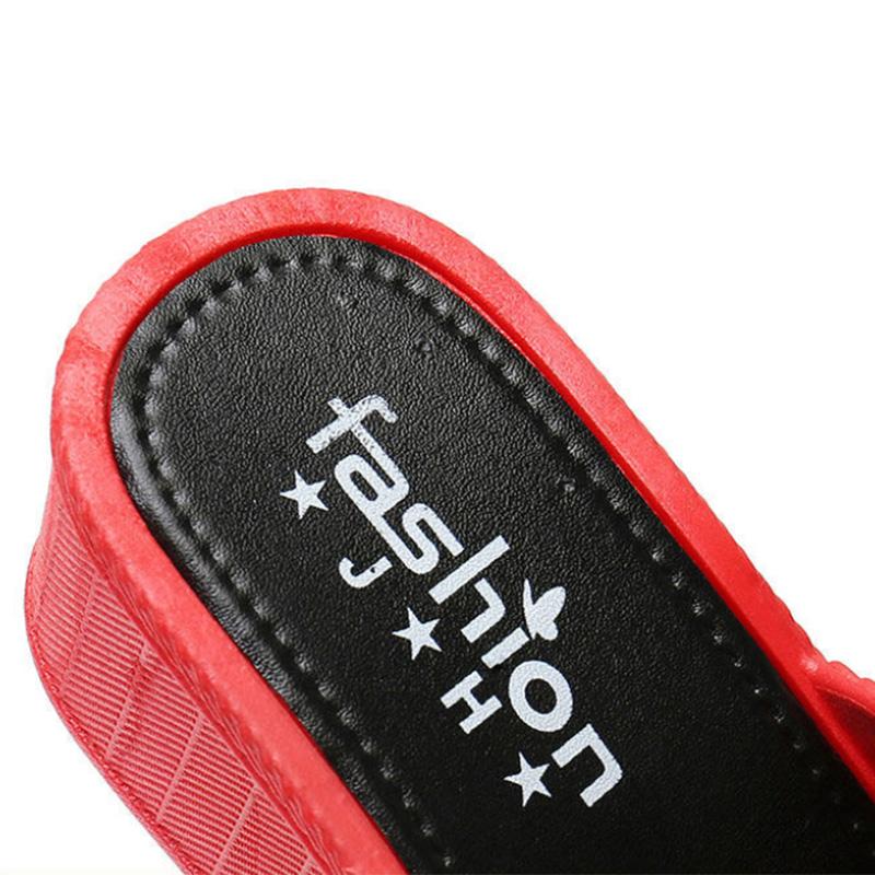 Ladies Summer Sandals and Slippers All-match Outer Wear Wedge Heel Fashion Trend Non-slip Beach Shoes