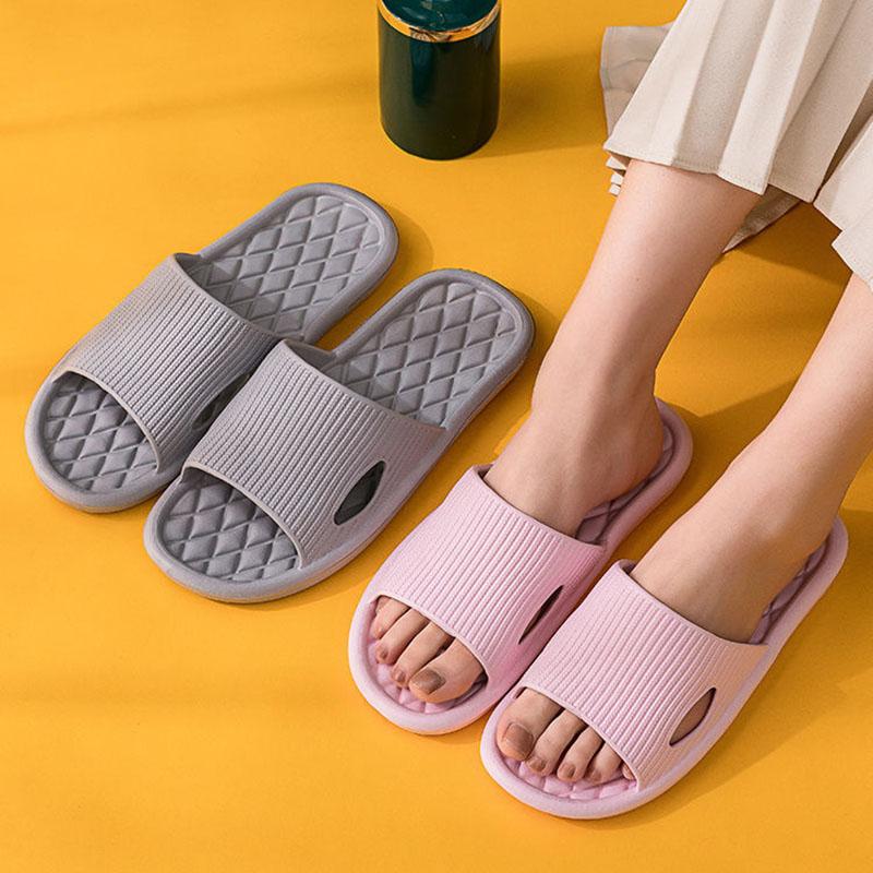 Slippers Non-slip Mute Home Home Bathing BathroomSoft Bottom Sandals Women's Home Summer Indoor