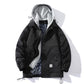Autumn and Winter Hooded Jacket Men's Handsome and Loose Trend Men's Casual Youth Jacket
