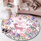 Round Rug Carpets for Living Room Home Decor Bedroom Kid Room Floor Mat Decoration Salon Thicker Rug