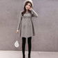 Autumn and Winter Pregnant Women Sweater Fashion Loose Dress Mid-length Sweater Trend