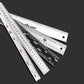 1/5 Pcs Stainless Steel Ruler 15/20/30cm Measuring Ruler Essential for Woodworking Tailors