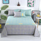 Four Seasons Universal Washed Cotton Bedding, Three-piece Single-piece Bed Sheet, Two Pillowcases, Cotton Sheet, Sweat-absorbent and Breathable