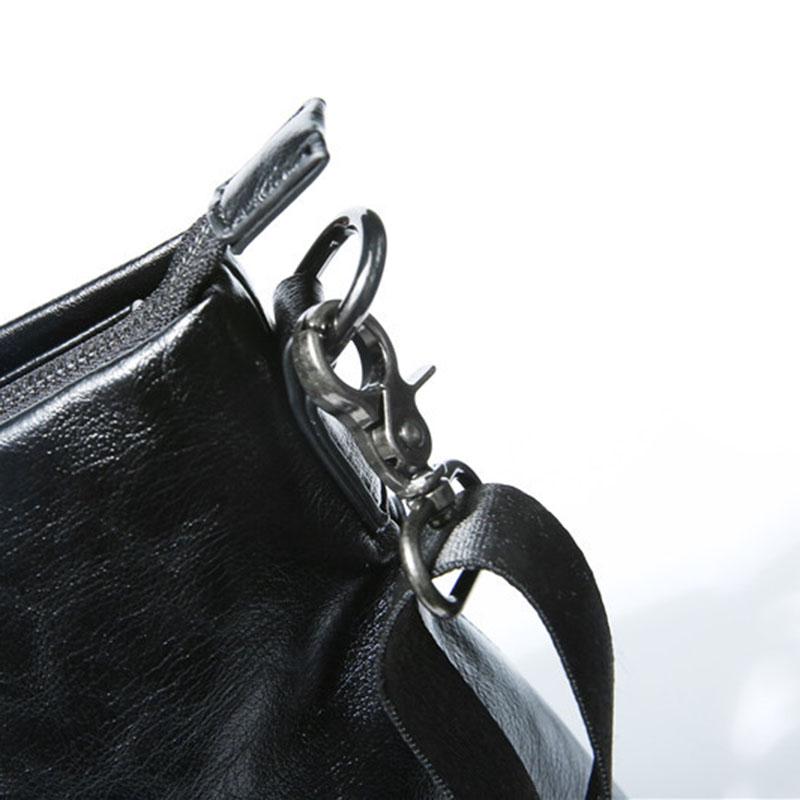 Business Briefcase Men British Large Capacity Zipper Anti-theft Waterproof Handbag Shoulder Bag