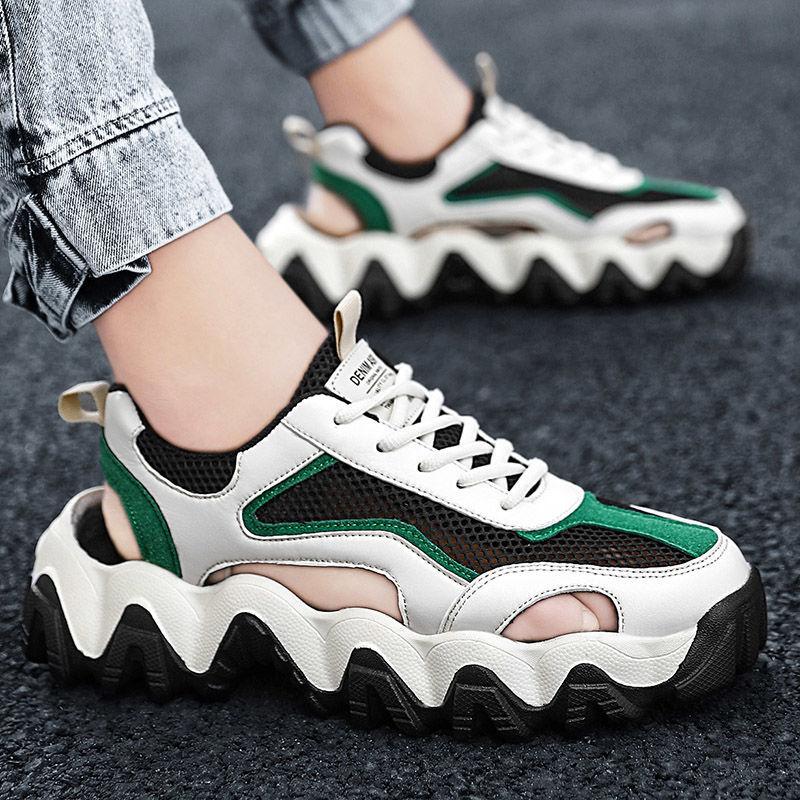 Summer Breathable Men's Sandals All-match Sports Casual Shoes Beach Hole Shoes