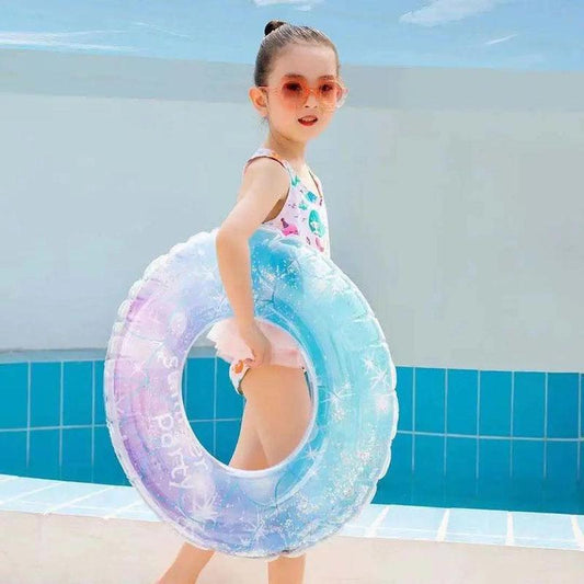 Children's Swimming Ring Thickened Adult Men and Women Inflatable Lifebuoy Infants and Young Children Armpit Ring Baby Adult Floating Ring