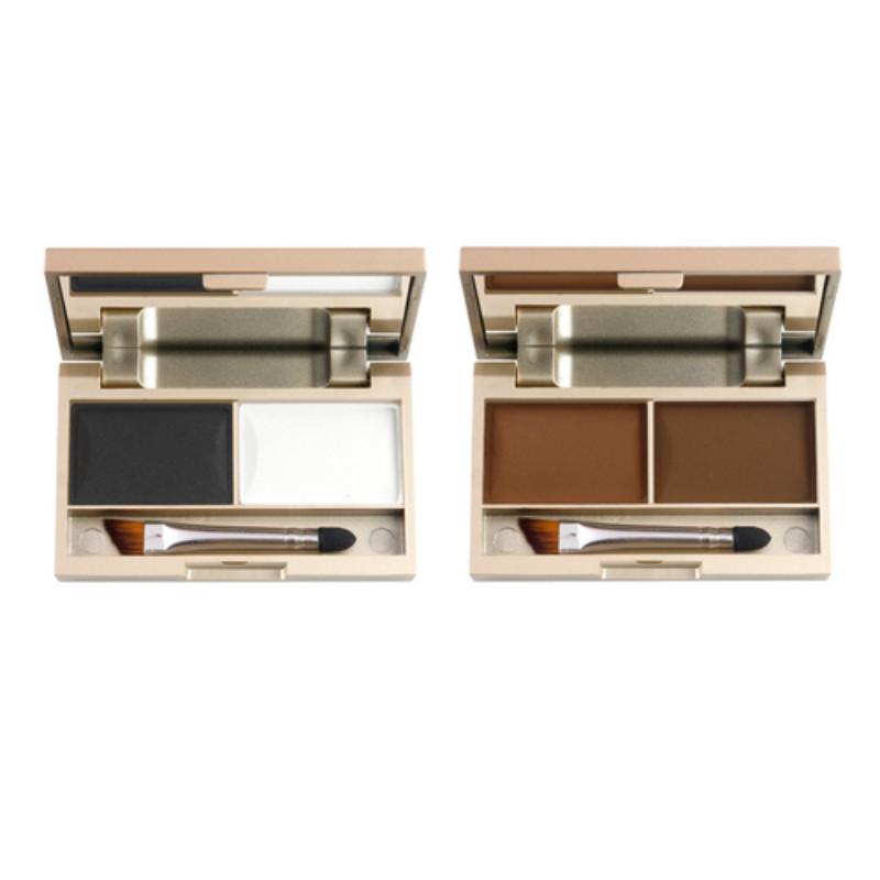 Two-color eyebrow powder tray combination set does not change color eye shadow nose shadow