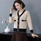 Spring and Autumn Tide Sweater February and August Jacket Women Loose Knit Cardigan Short