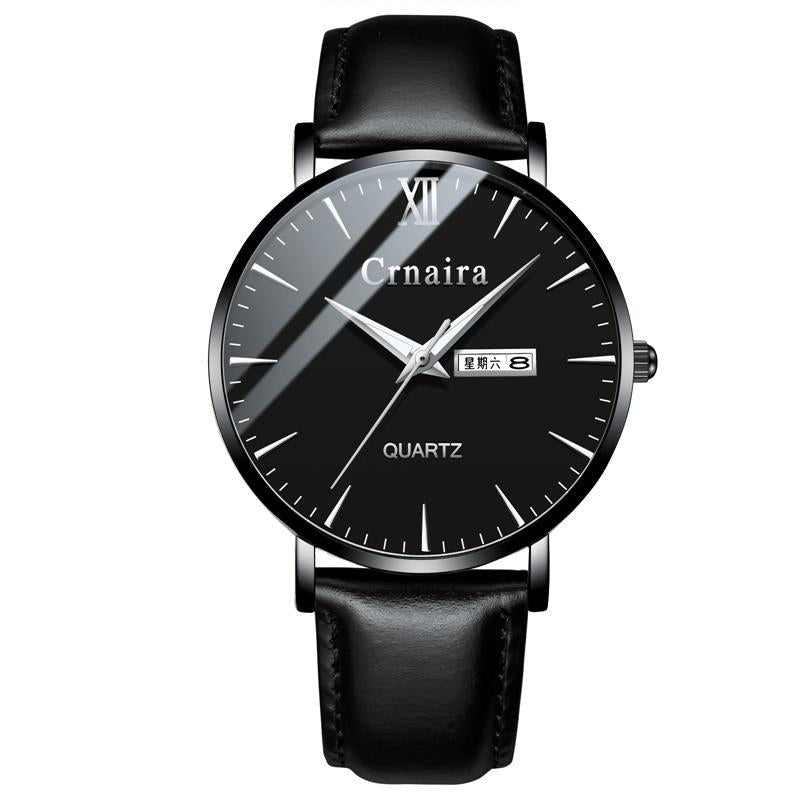 Men Watch Top Brand Luxury Calendar Stainless Steel Quartz Fashion Business Waterproof Watches