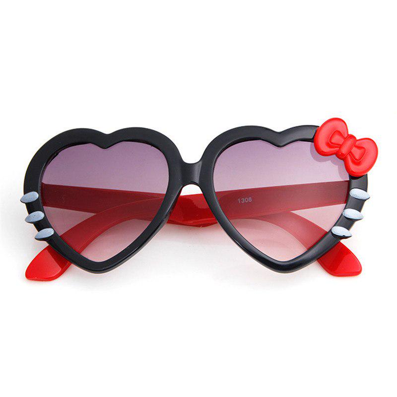 2019 New Fashion Kid's Sunglasses Boys Girls Child Lovely Cartoon Love Heart Sun Glasses Eyewear UV4