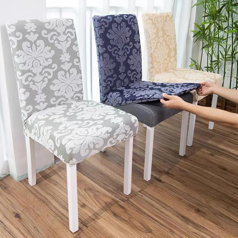 Thickened Printed Chair Cover Hotel Home American Jacquard Fabric Universal Universal Elastic One-piece Chair Cover