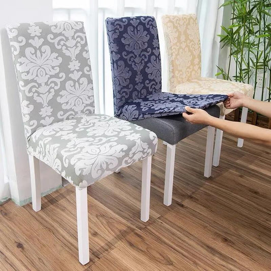 Thickened Printed Chair Cover Hotel Home American Jacquard Fabric Universal Universal Elastic One-piece Chair Cover
