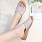 Fashion Slippers Women Summer Sandals Shoes Peep-toe Low Roman Sandals Ladies Flip Flops Slippers