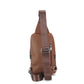 Chest Bag Men Large Capacity Multi-pocket Zipper Color Matching Shoulder Bag Outdoor Sports Pockets
