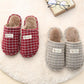 Autumn and Winter Pure Cotton Slippers Indoor Non-slip Soft-soled Shoes Warm Simple Plush Cotton Shoes