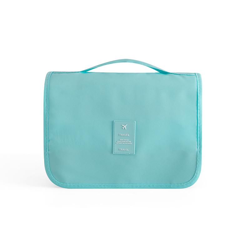Foldable makeup organizer Cosmetic bag Large Hanging Toiletry Organizer Pouch for Women Men Girls