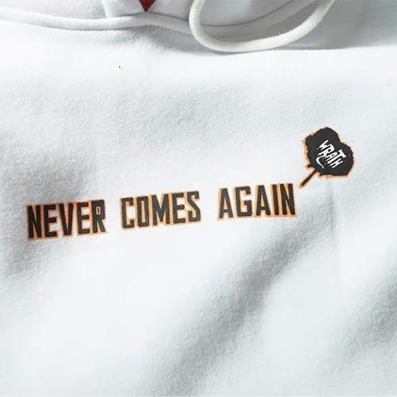 Autumn National Tide Panda Print Hooded Sweater Men's Pullover Student Street Trend Hip Hop Loose Large Size Jacket