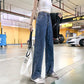 Fashion Denim flare jeans Women Jeans Wide Leg Trousers Lady Casual jeans Flare Pant plus size