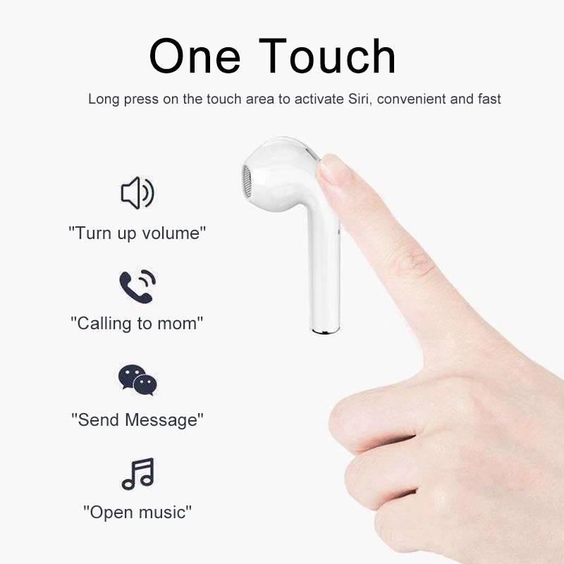 Waterproof 5.0 Earphones Bluetooth HIFI TWS Earbuds Wireless Headphones with 6400mAh Charging Case