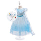 Snow Girls Dress Princess Costume Halloween Carnival Children Dress Up Kids Dresses for Girls Clothing Size 4-10 Years
