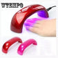 Rainbow Light USB Phototherapy Light Treatment Machine Nail Light Nail Polish Glue Dryer Lamp