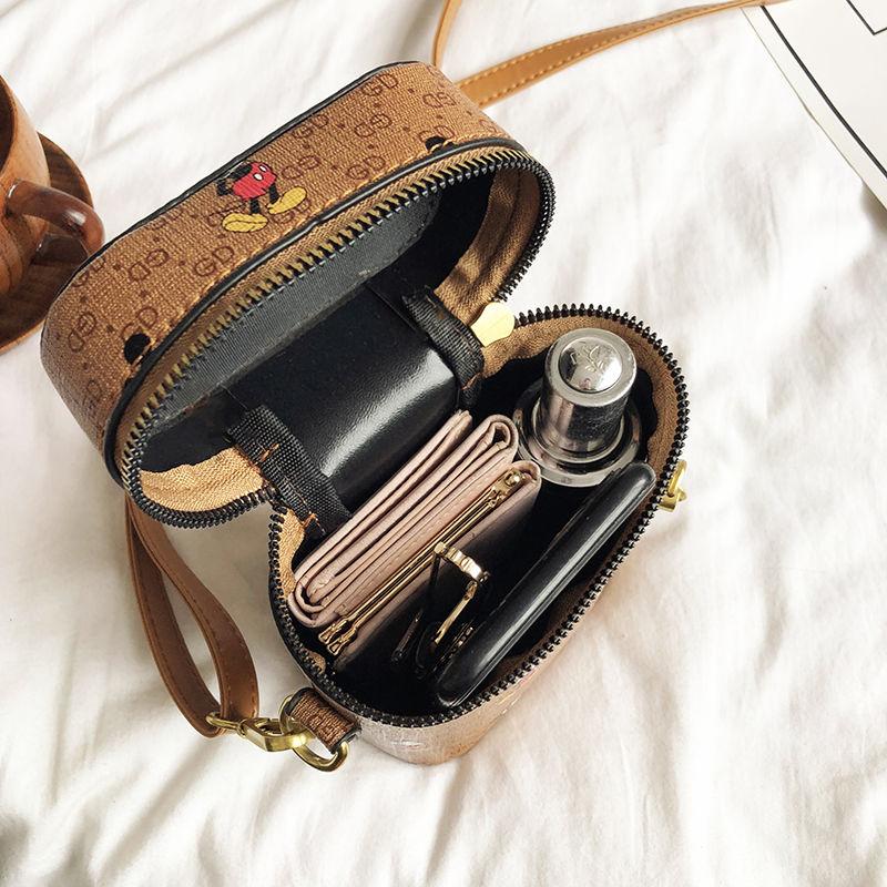 Net Red Small Bag Female Korean Fashion Mobile Phone Bag Super Fire All-match Chain Shoulder Messenger Bag