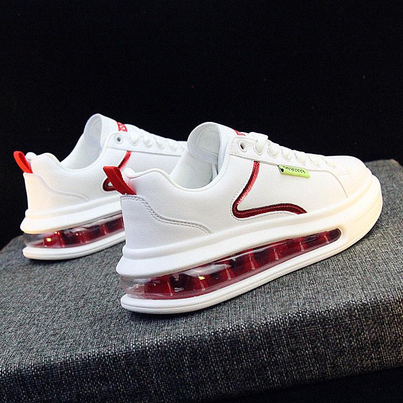 Men and Women Lightweight Sports Shoes Couple All-match Leather Sneakers Causal Board Shoes Unisex