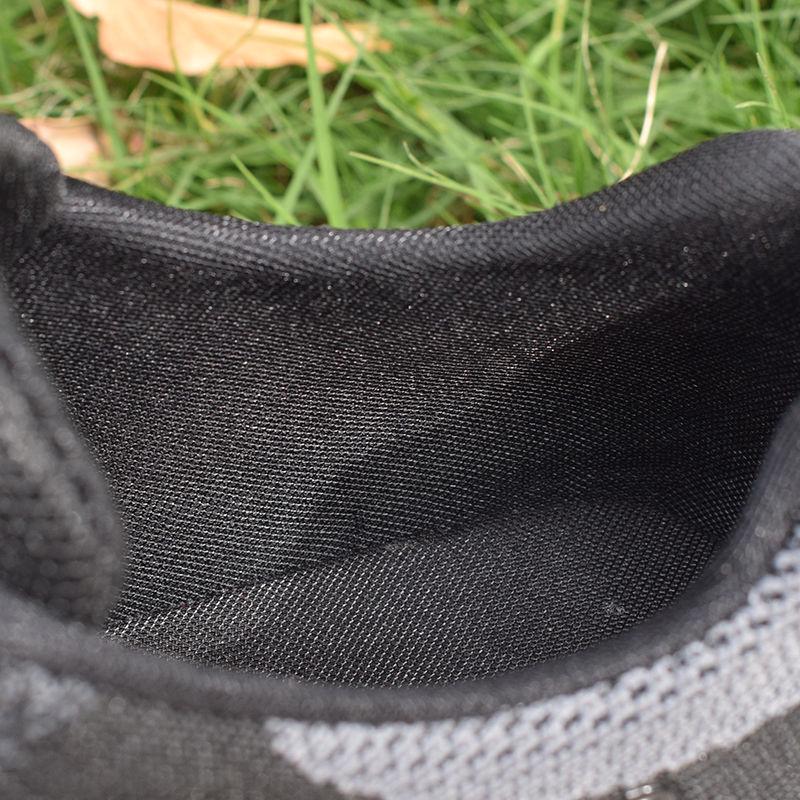 Summer net shoes men's breathable all black stain-resistant work shoes men Korean version of running shoes casual shoes men