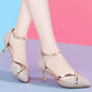 Baotou Sandals Women's All-match Fashion Cat Heel with High Heels Stiletto Summer Women's Shoes